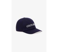 Roberto Cavalli Cap With Logo - Female Sombreros Y Guantes Azul Oscuro Unica