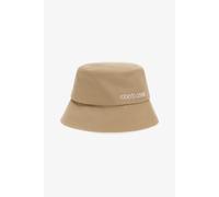 Roberto Cavalli Cap With Logo - Female Sombreros Y Guantes Marrón Claro Unica