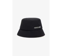 Roberto Cavalli Cap With Logo - Female Sombreros Y Guantes Negro Unica