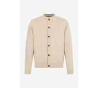 Roberto Cavalli Cárdigan Beige Con Monogram Rc Bordado - Male Beige Xl