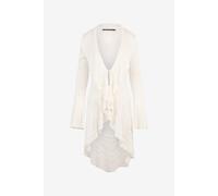 Roberto Cavalli Cárdigan Blanco Roto - Female Prendas De Punto Bianco Latte M