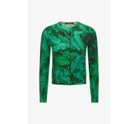 Roberto Cavalli Cárdigan Con Estampado Malachite - Female Ropa Verde M