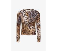 Roberto Cavalli Cárdigan Con Estampado Malachite - Female Sale Wave 3 Marrón Claro S