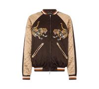 Roberto Cavalli Bómber Con Tigres - Male Promo Sale Fw2025 Marrón 44
