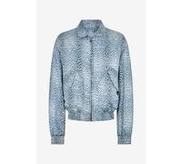 Roberto Cavalli Chaqueta Bomber Reversible Con Estampado Baby Jaguar - Male Endless Sky 52