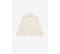 Roberto Cavalli Chaqueta Con Estampado Piel De Tigre - Male Chicos (4-16 Años) Marfil 12a