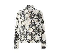 Roberto Cavalli Chaqueta Vaquera Con Flores - Female Negro/blanco 46