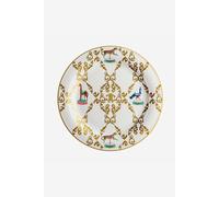 Roberto Cavalli Filigree-print Dinner Set - Platos Blanco Unica