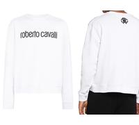 Roberto Cavalli Firenze Logo Sudadera Suéter Jersey XL