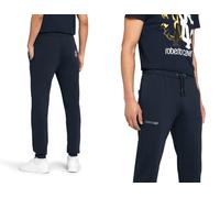 ROBERTO CAVALLI FIRENZE Pantalones De Chándal RC Logo Jogging Azul Marino L