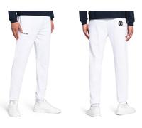 Roberto Cavalli Firenze RC Pantalón Chándal Logo Deporte L Blanco