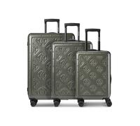 Roberto Cavalli Florence 4 ruedas Juego de maletas 3 piezas Con asa expansible verde oliva