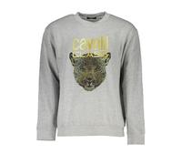 Roberto Cavalli Hombre Sudadera sin Capucha QXT66B CF062 Grey