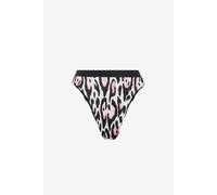 Roberto Cavalli Jaguar-print Bikini Bottoms - Female Ropa Rosa 1