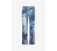 Roberto Cavalli Jeans De Denim Con Parches - Female Pantalones Y Shorts Dark Blue 42