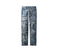 Roberto Cavalli Jeans De La Colección Cápsula Patchwork - Male Ropa Azul 36
