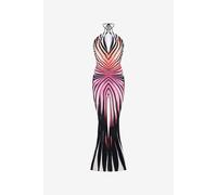 Roberto Cavalli Jumpsuits Estampado Ray Of Paradise - Female Vestidos Coral 44