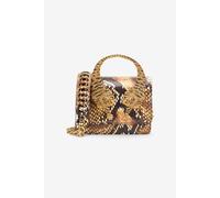 Roberto Cavalli Medium Roar Bag - Female Bolsos De Hombro Python Print Brown Unica