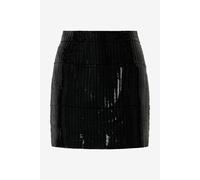 Roberto Cavalli Minifalda De Lentejuelas - Female Faldas Black 44