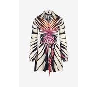 Roberto Cavalli Minivestido Estampado Ray Of Paradise - Female Vestidos Mini Coral 42