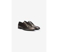 Roberto Cavalli Mocassins À Lacets Marron En Cuir Façon Python - Male Zapatos Marrón 40