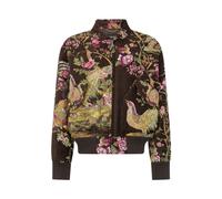Roberto Cavalli - Oriental Bird Print Bomber Jacket - Jackets - Hombre - Multicolor - S -