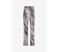 Roberto Cavalli Pantalón Skinny Con Estampado Marble - Female Ropa Morado 38