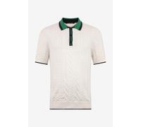 Roberto Cavalli Polo Blanco De Punto De Ochos - Male Ropa White L