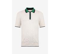Roberto Cavalli Polo Blanco De Punto De Ochos - Male Ropa White Xxl