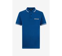 Roberto Cavalli Polo Estampado Marble - Male Camisetas Y Polos Blue Xxl