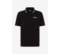Roberto Cavalli Polo Negro Con Logo - Male Ropa Black M