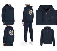 Roberto Cavalli RC Sudadera Con Capucha Hoodie Sweatshirt Jumper Pullover L