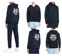 ROBERTO CAVALLI RC Sudadera Con Capucha Sweatshirt Jumper Pullover Chaqueta
