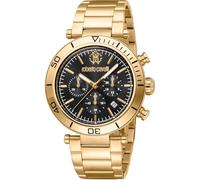 Roberto Cavalli Reloj Analógico para Hombre de Cuarzo con Correa en Acero Inoxidable RC5G128M0065