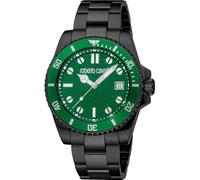 Roberto Cavalli Reloj Analógico para Hombre de Cuarzo con Correa en Acero Inoxidable RC5G129M0085