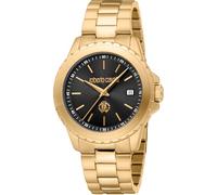 Roberto Cavalli Reloj Analógico para Hombre de Cuarzo con Correa en Acero Inoxidable RC5G132M0055