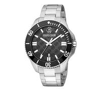 Roberto Cavalli Reloj Analógico para Hombres de Cuarzo con Correa en Acero Inoxidable RC5G013M0085