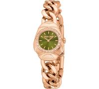 Roberto Cavalli Reloj Analógico para Mujeres de Cuarzo con Correa en Acero Inoxidable RC5L093M0045