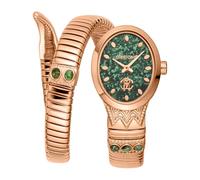 Roberto Cavalli Reloj Analógico para Mujeres de Cuarzo con Correa en Acero Inoxidable RC5L104M0045