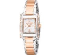 Roberto Cavalli Reloj Analógico para Mujeres de Cuarzo con Correa en Acero Inoxidable RC5L120M0105