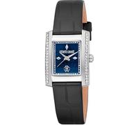 Roberto Cavalli Reloj Analógico para Mujeres de Cuarzo con Correa en Cuero RC5L120L0015