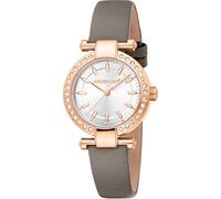 Roberto Cavalli Reloj Analógico para Mujeres de Cuarzo con Correa en Cuero RC5L121L0035