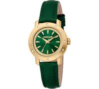 Roberto Cavalli Reloj Analógico para Mujeres de Cuarzo con Correa en Cuero RC5L125L0025