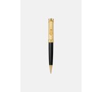 Roberto Cavalli Roberto Cavalli Ballpoint Pen, Gold Color & Black Lacquer - Bolígrafos Gold Black Unica