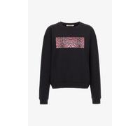 Roberto Cavalli Sweatshirt With Signature - Female Sudaderas Negro M