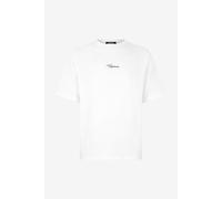 Roberto Cavalli T-shirt En Coton Avec Logo Brodé - Male Camisetas Y Polos Blanco Xxl