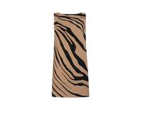 Roberto Cavalli Tiger-print Mini Dress - Female Vestidos Marrón Claro 46