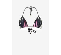 Roberto Cavalli Top De Bikini De Triángulo Estampado Ray Of Paradise - Female Bikini Multicolor Xs