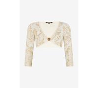 Roberto Cavalli Top Estampado Ornamental White - Female Tops White Xs