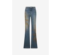 Roberto Cavalli - Jeans Con Pedrería - Jeans - Mujer - Azul - S -